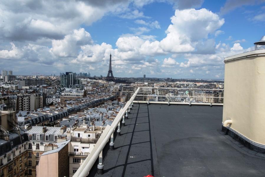 Toit de paris accessible