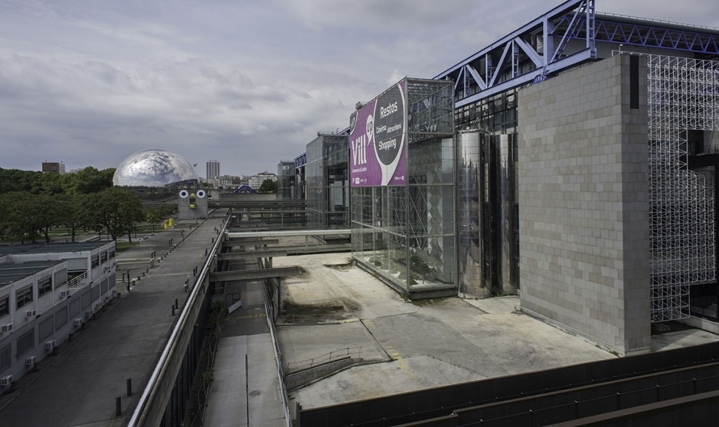 Les terrasses de la Cité des sciences et de l'industrie. © Ville de Paris-Jean-Pierre Viguié