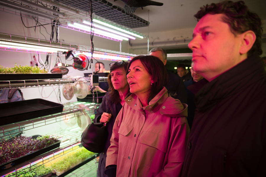 Pénélope Komitès, Anne Hidalgo et Eric Lejoindre, Maire du 18e © Mairie de Paris