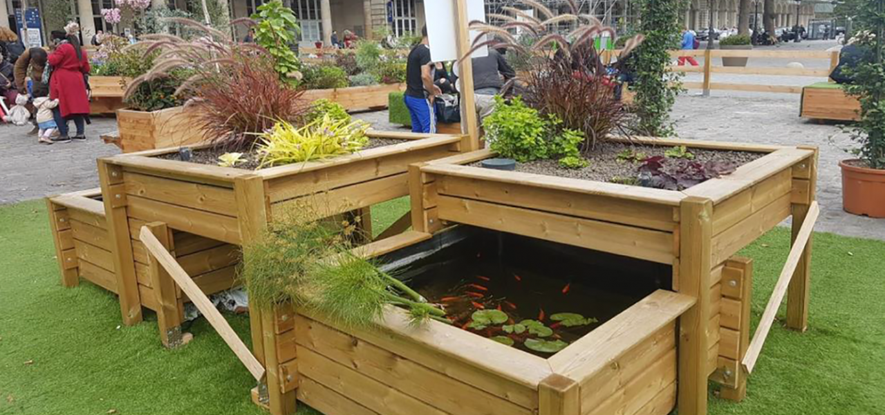 © L'équipe lauréate AMP va mettre en place une ferme urbaine en aquaponie sur le toit du futur Centre sportif Poissonniers dans le 18e.