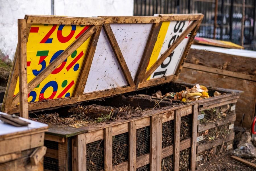 Compost à la Base Filante - Crédits : Clément Dorval - DEVE