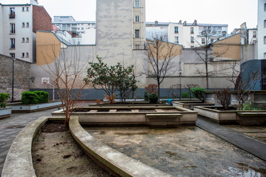 Cour intérieure. Source : Ville de Paris