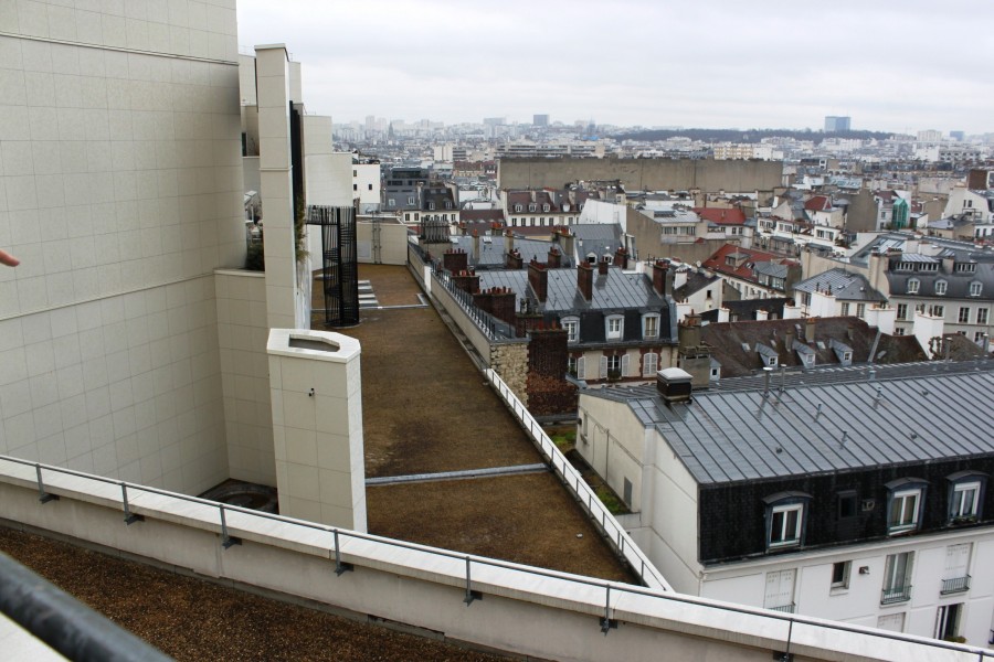 Toit-terrasse de l'opéra Bastille. Source : Mélanie Collé ©