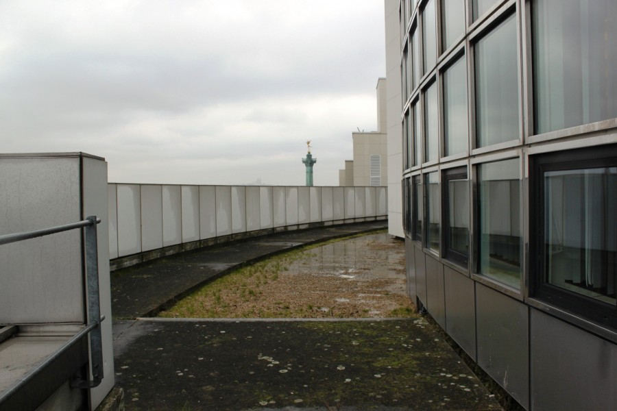 Toit-terrasse de l'opéra Bastille. Source : Mélanie Collé ©