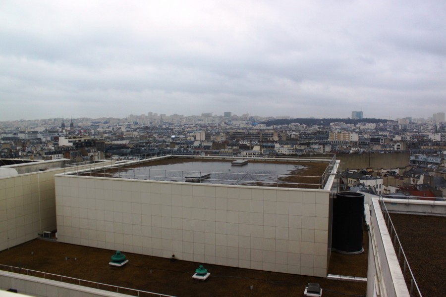 Toit-terrasse de l'opéra Bastille. Source : Mélanie Collé ©