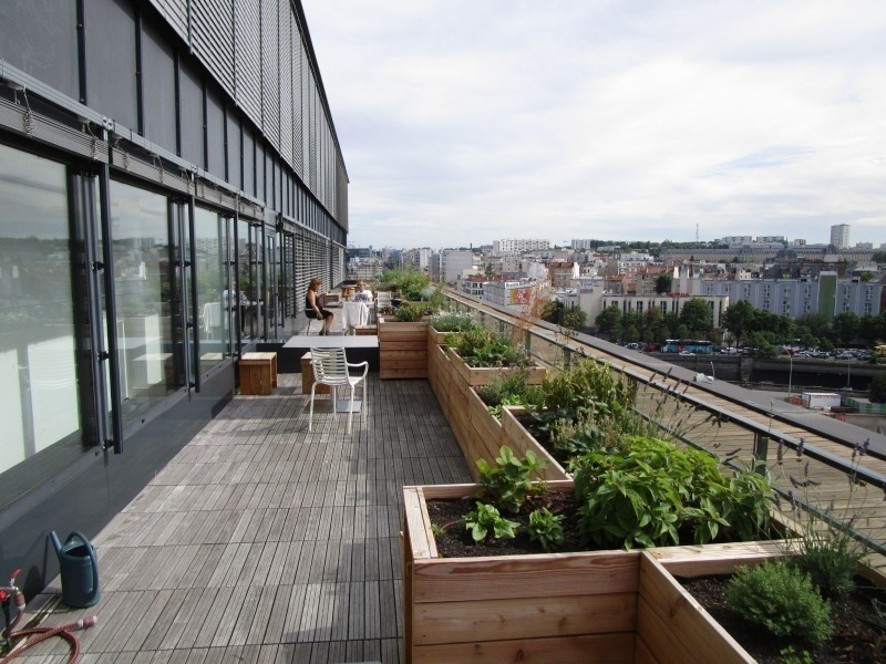 Terrasse RIVP. Source : Mairie de Paris Jean-Pierre Viguié ©