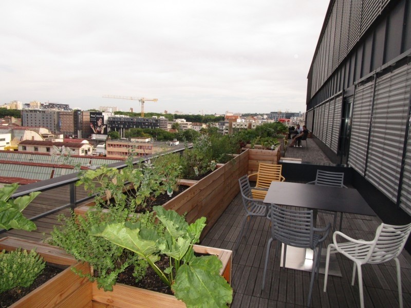 Terrasse RIVP. Source : Mairie de Paris Jean-Pierre Viguié ©