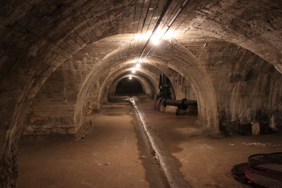 Réservoir de Grenelle. Détail cave. Source : Mairie de Paris Jean-Pierre Viguié ©