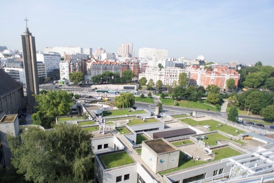 Hôpital universitaire Robert-Debré (19e). Source : Mairie de Paris Jean-Paul Vigné®