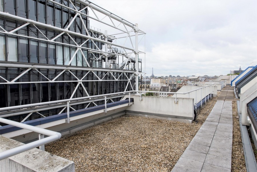 Terrasses du 4 rue Brantôme (3e). Source : Mairie de Paris Jean-Pierre Viguié®