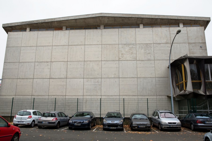 Site centre sportif La Plaine, Mur 2. Source : Mairie de Paris Jean-Pierre Viguié ®