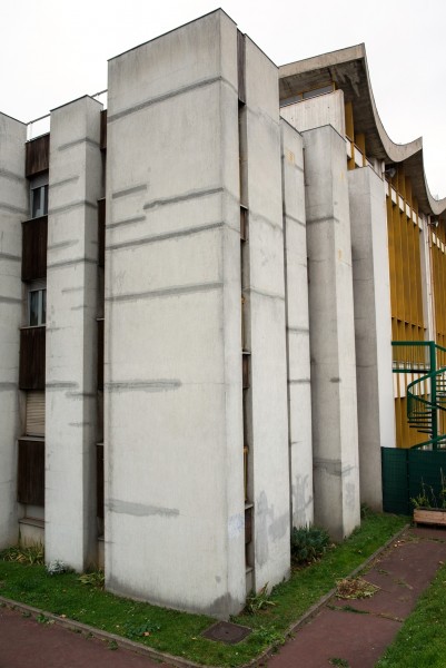 Site centre sportif La Plaine, Mur 1. Source : Mairie de Paris Jean-Pierre Viguié ®