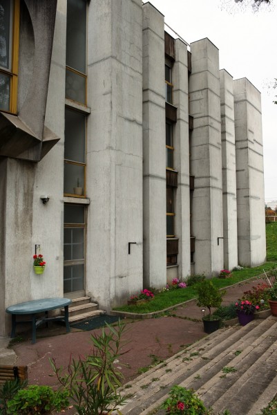 Site centre sportif La Plaine, Mur 1. Source : Mairie de Paris Jean-Pierre Viguié ®