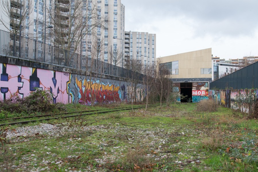 Petite Ceinture - Tronçon Rungis. Source : Mairie de Paris Antoine Polez®