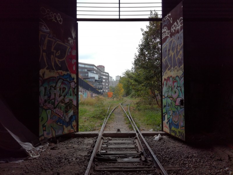 Petite Ceinture - Tronçon Rungis. Source : Mairie de Paris Antoine Polez®