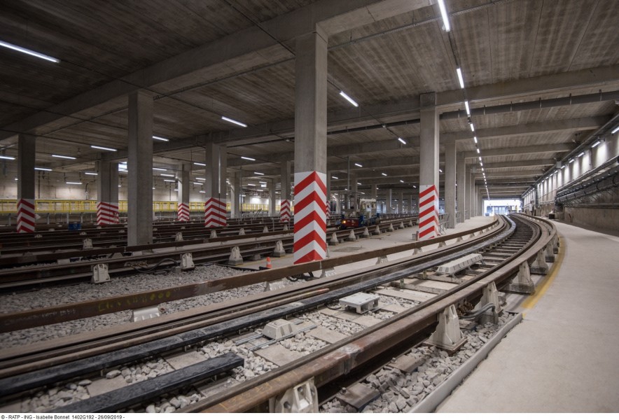 Site de Maintenance Ligne 14 crédits RATP ING Isabelle Bonnet 1402G192 - 26/09/2019