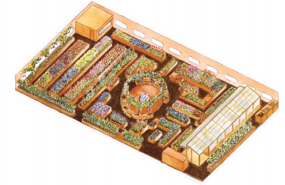 Ferme Urbaine Cour des Lions - Crédits: Le Paysan Urbain